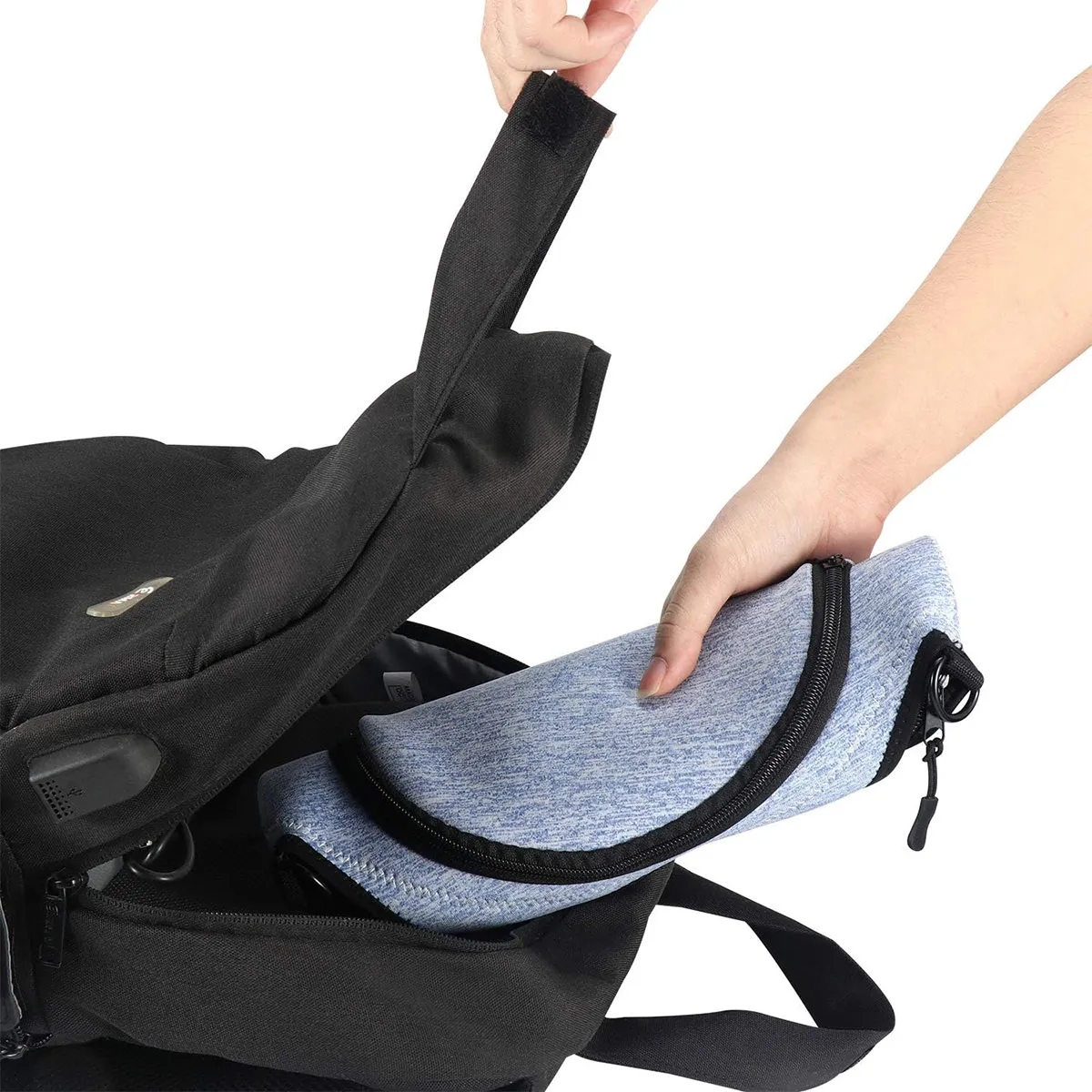 Reusable Spill Resistant Insulated Neoprene Lunch Bag 4