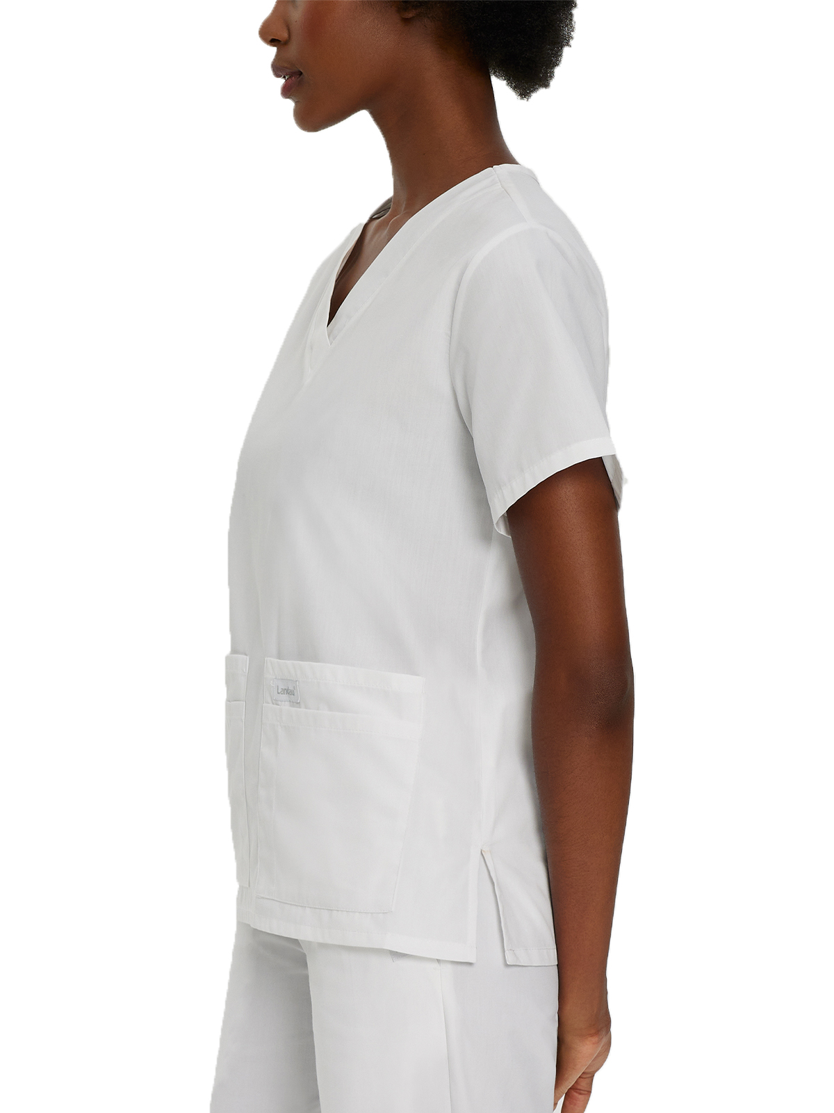 Landau - Essentials - Women's Four-Pocket Durable V-Neck Top 13