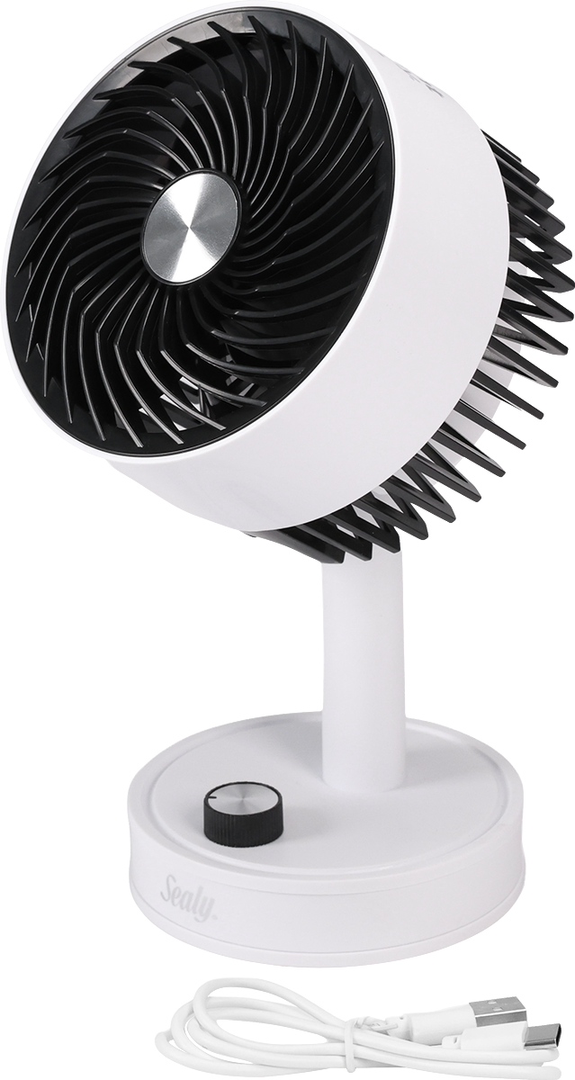 Sealy® Rechargeable Desk Cooling Fan 15