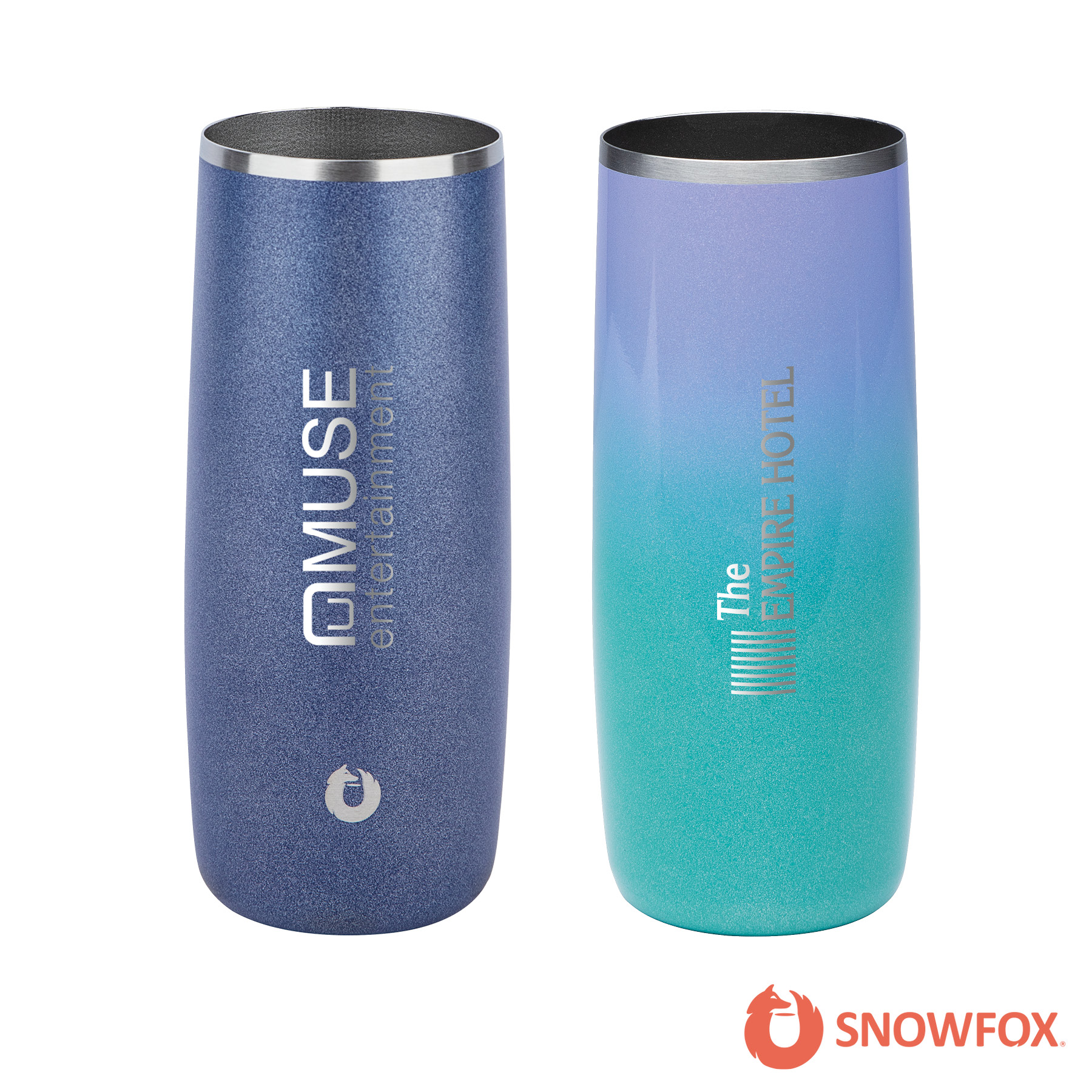 Snowfox® 14 oz. Shimmer Finish Vacuum Insulated Highball Tumbler 8