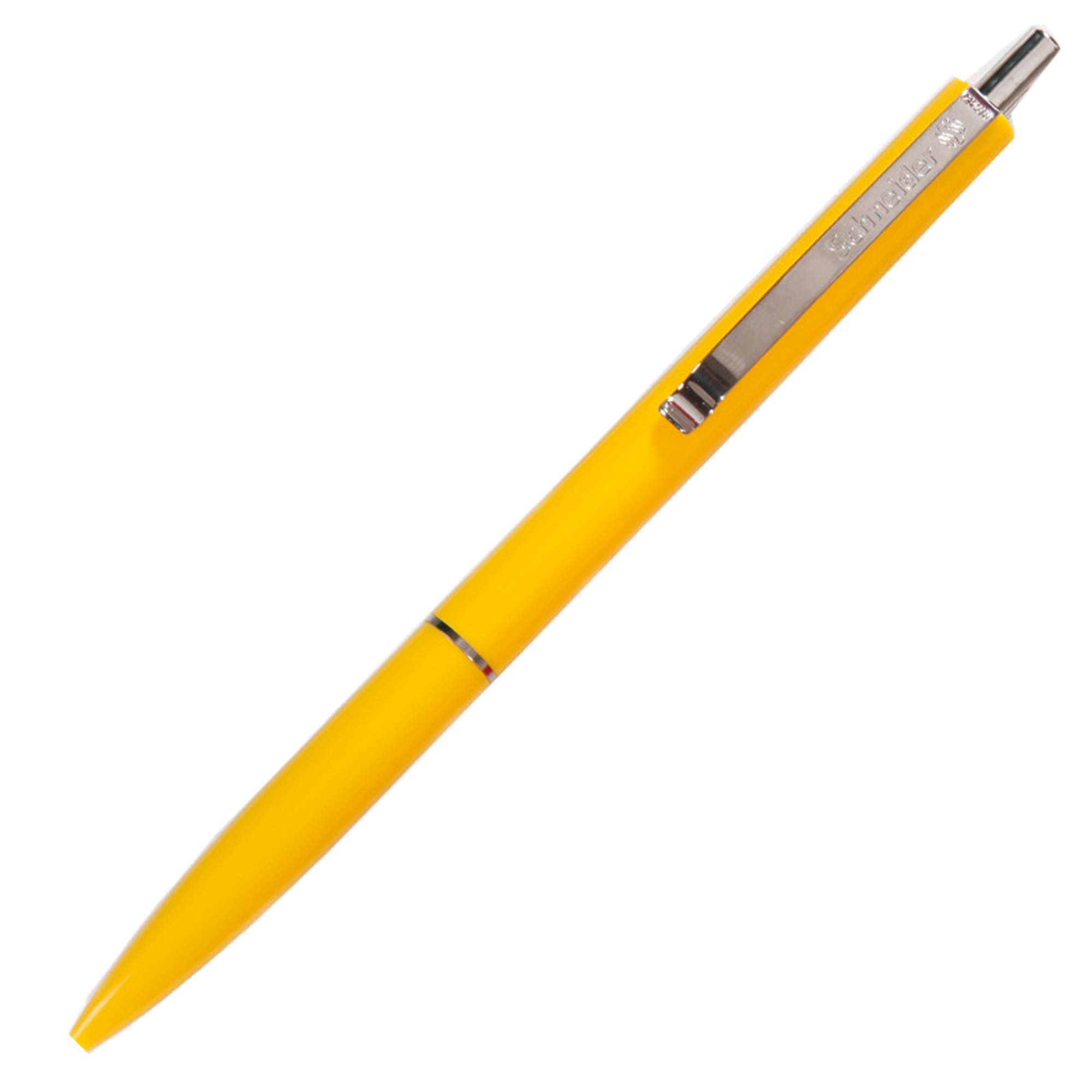 Slim Plastic Ballpoint Pen 5.31" x 0.39" With Metal Clip 5