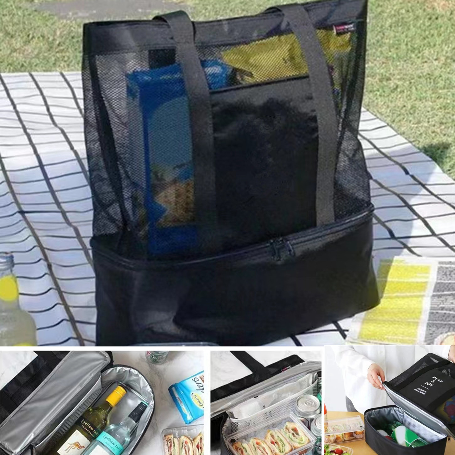Insulated Picnic Tote Bag 3