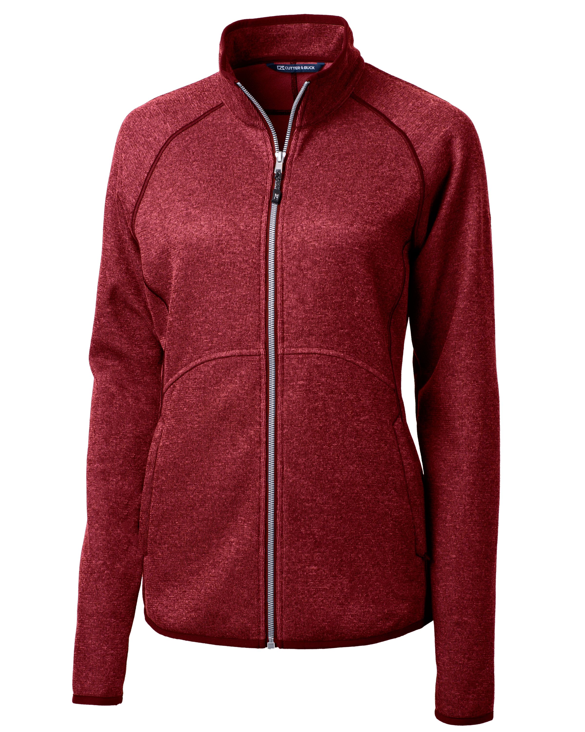 Mainsail Sweater-Knit Womens Full Zip Jacket