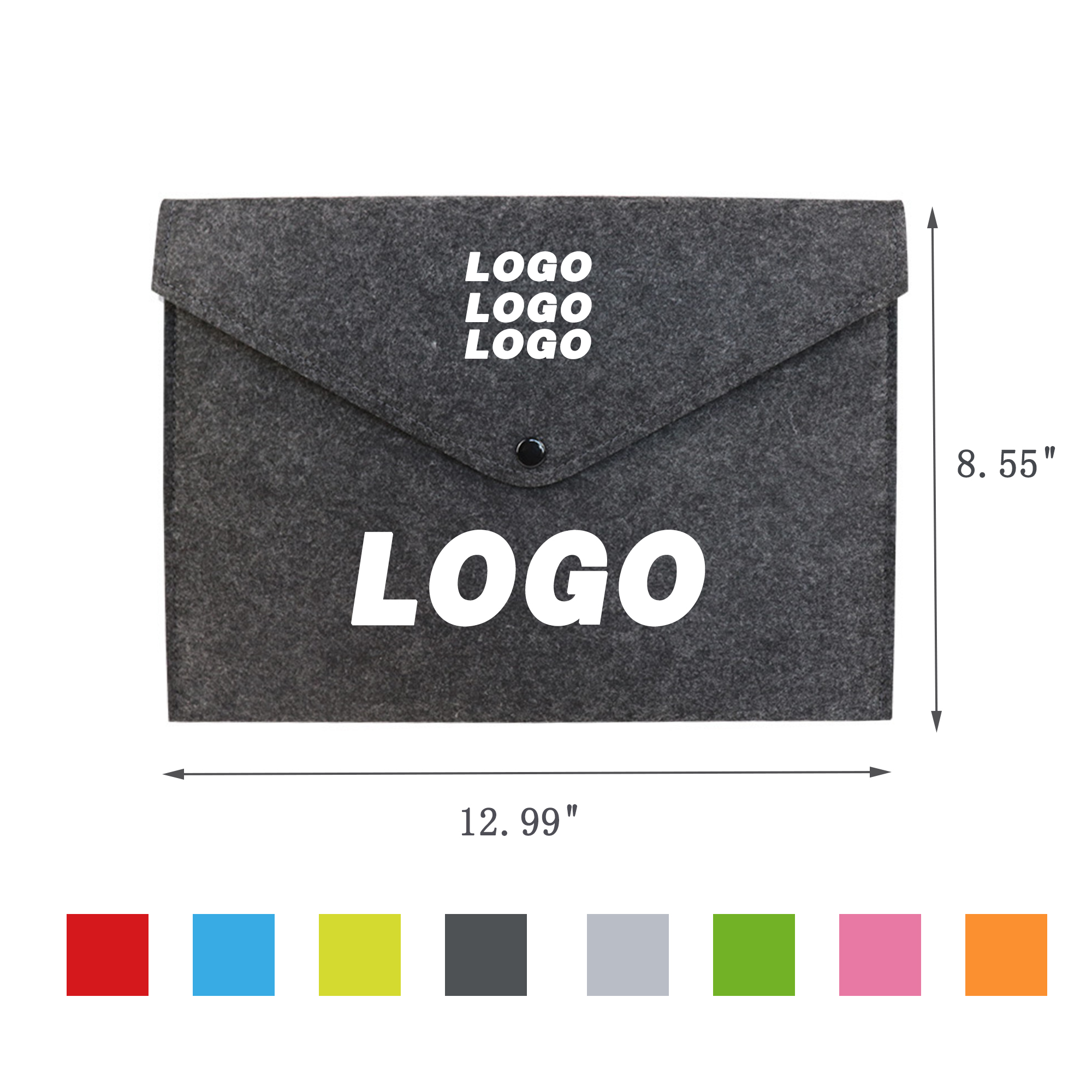 A4 Felt Envelope Folder Document Holder 3