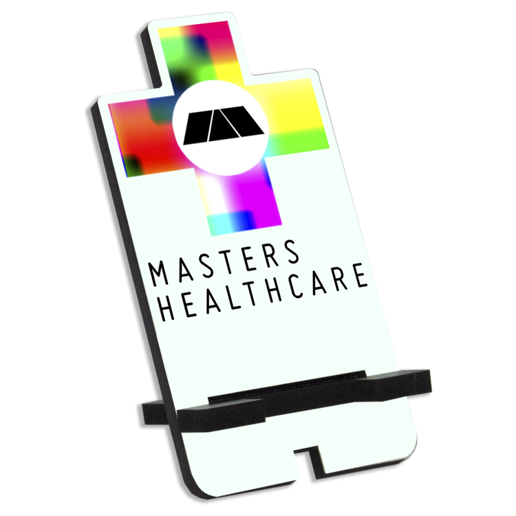 Ultra Vivid Recycled Wood Cell Phone Holder 12
