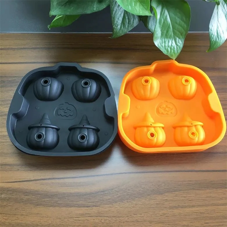 Silicone Pumpkin Ice Mold 6