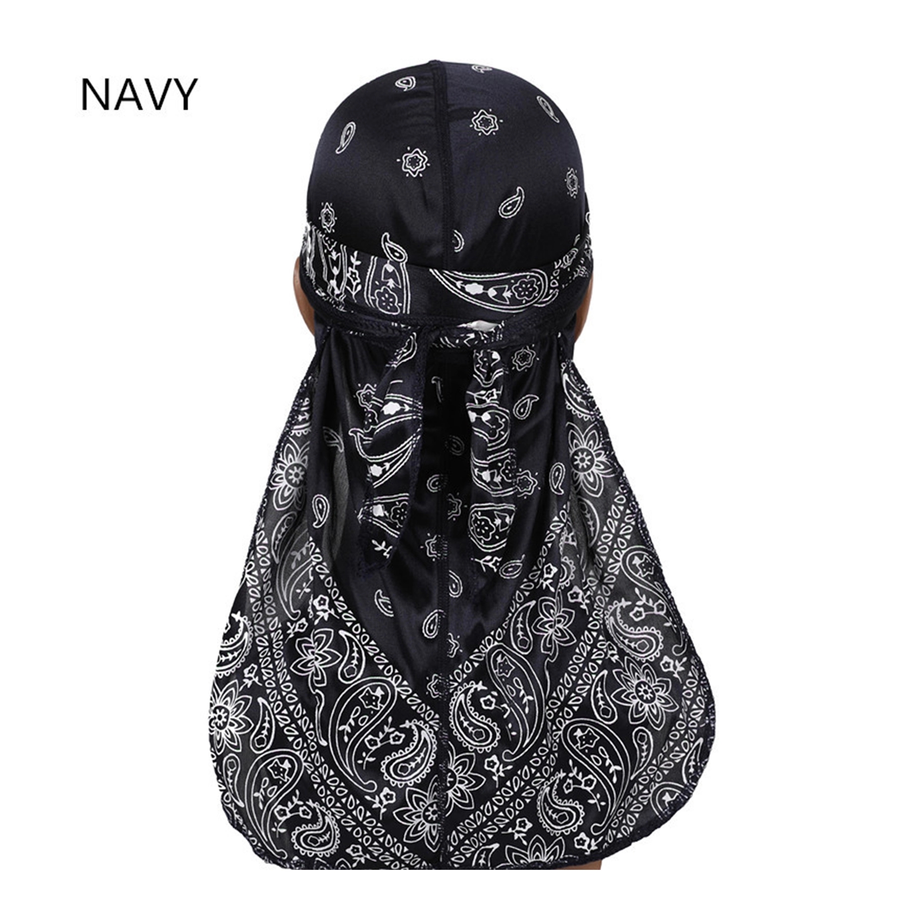 Silk Durage Headwraps Silky Satin Pirate Cap 18