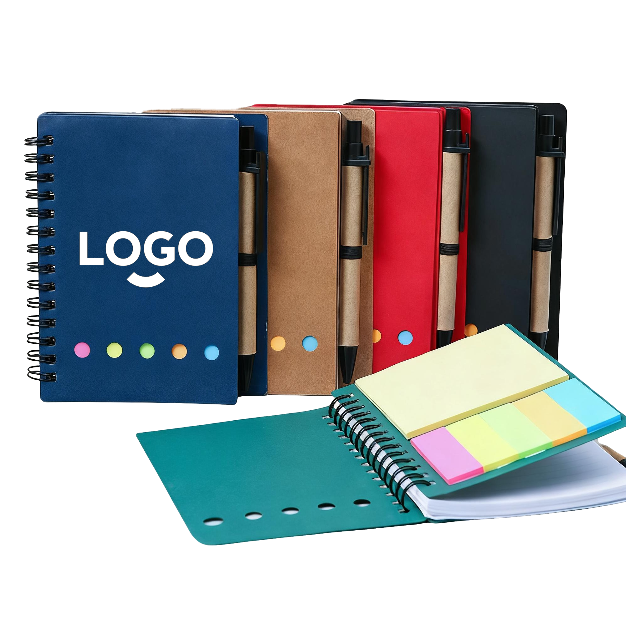 MOQ50 3-in-1 Spiral Notebook Set 5