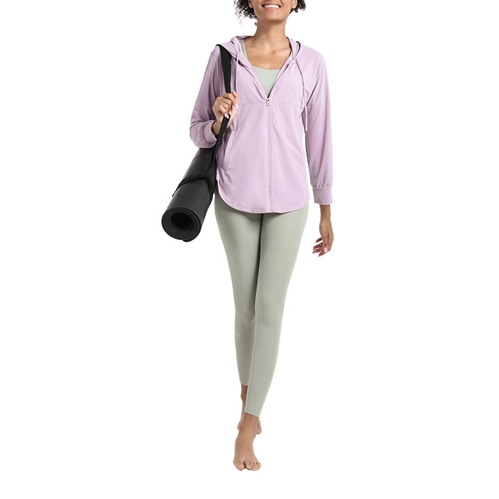 UPF50+ Full Zip Quick-Dry Cooling Sport Hoodie Jacket -Women 16