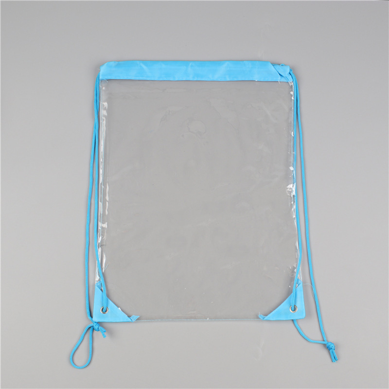 PVC Clear Drawstring Bag 11