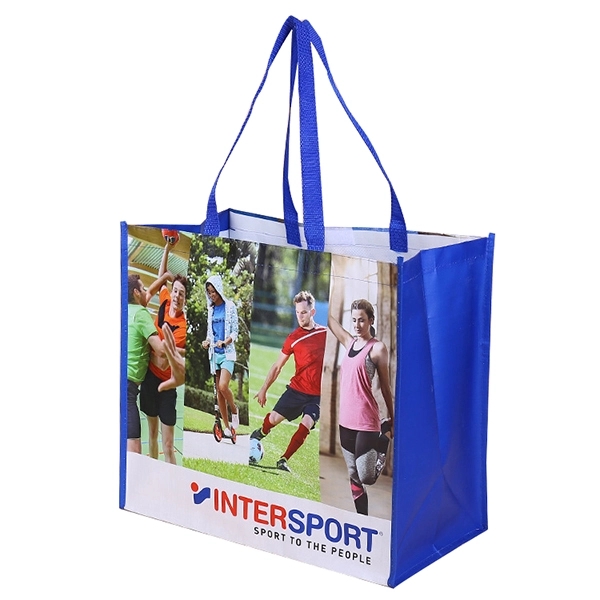Reusable laminated grocery pp woven bags 3