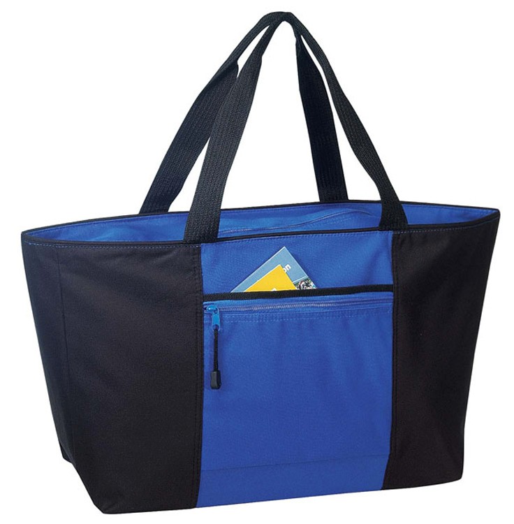 Poly Zippered Tote Bag, custom tote bag with logo imprint 4