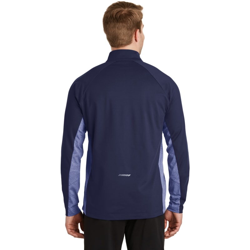 Sport-Tek Sport-Wick Stretch Contrast 1/4-Zip Pullover. 4