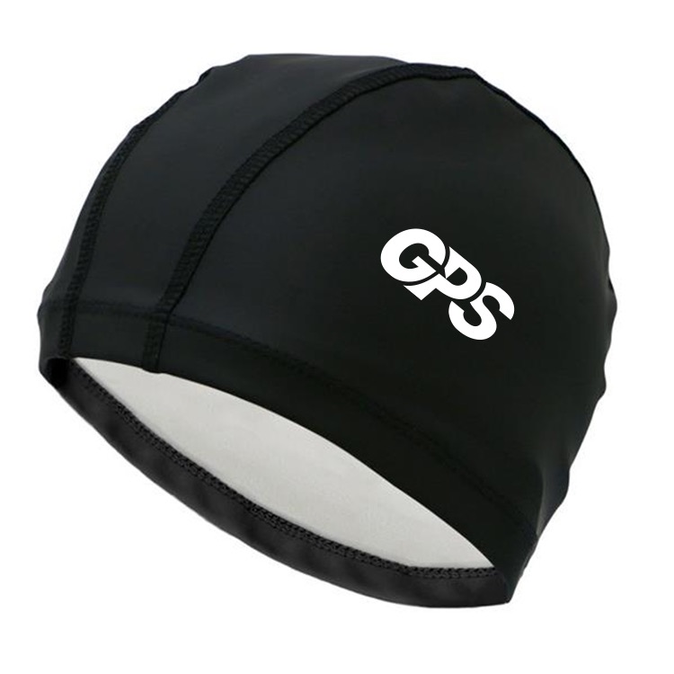 Adult Size Swim Cap With Pu Coat 2