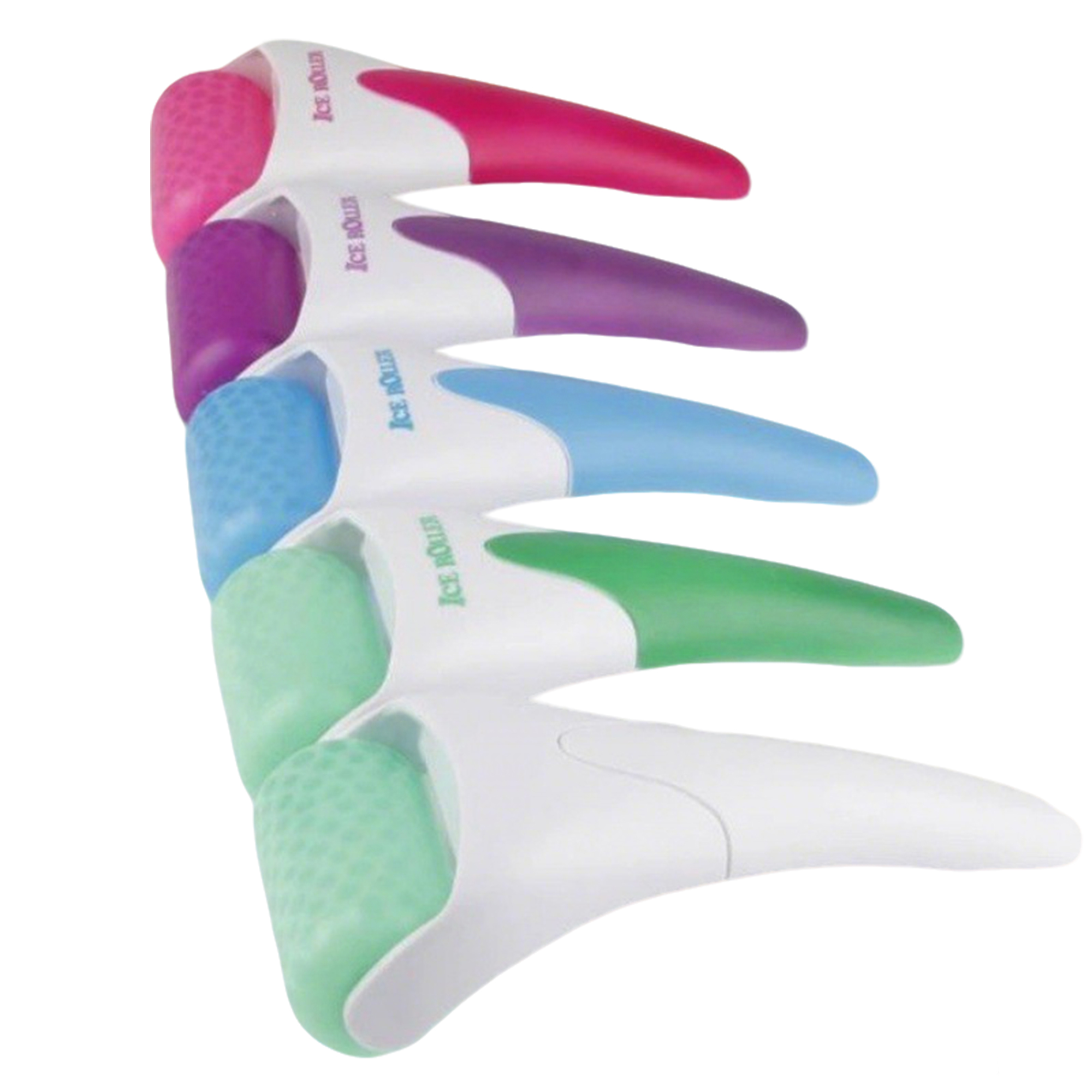 Facial Massage Ice Roller With Plastic Handle 8
