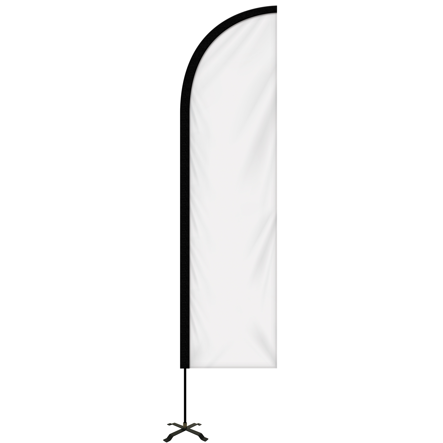 8' Portable Single Reverse Half Drop Kit w/ Cross Base 7