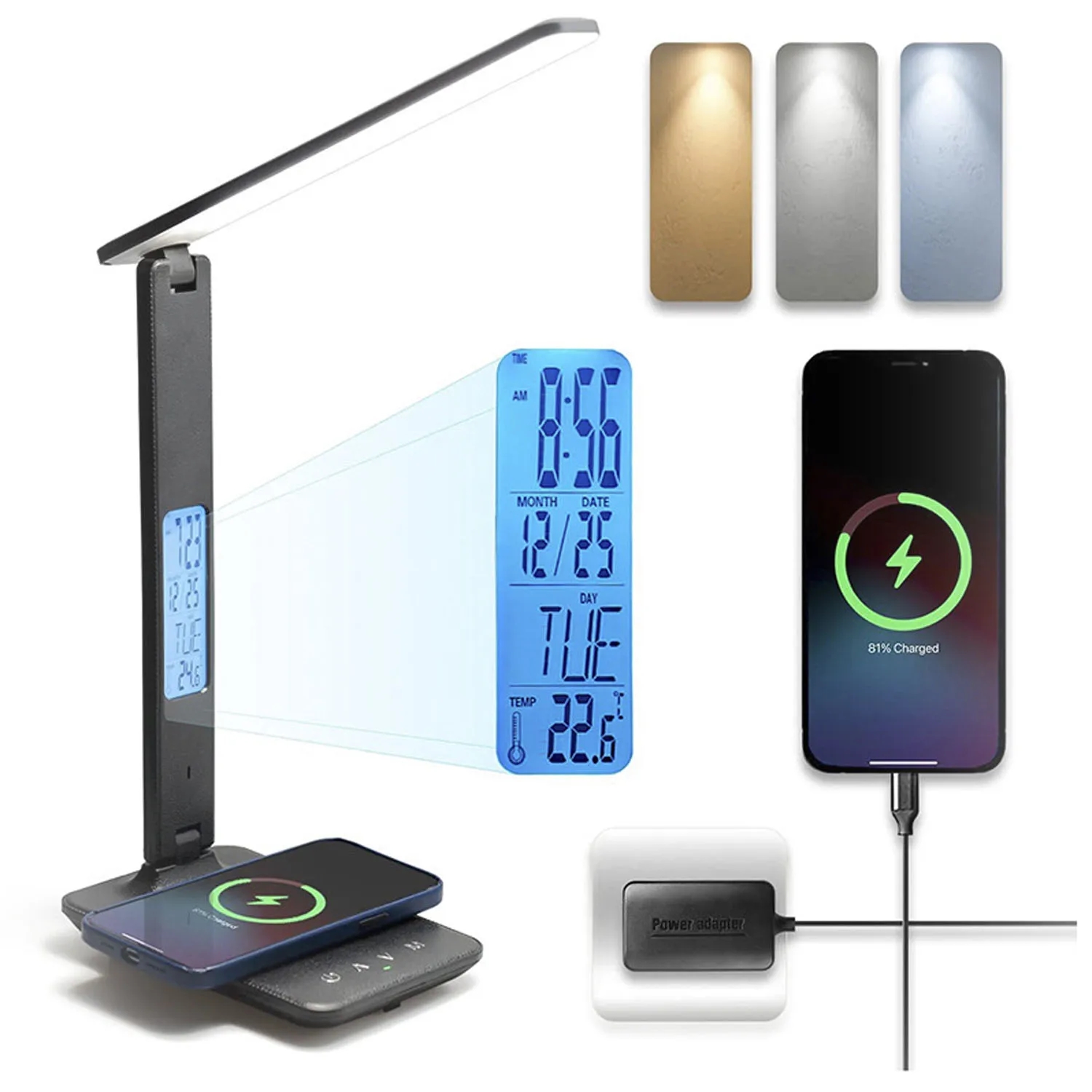 Multi-Function Wireless Charging Lamp 7