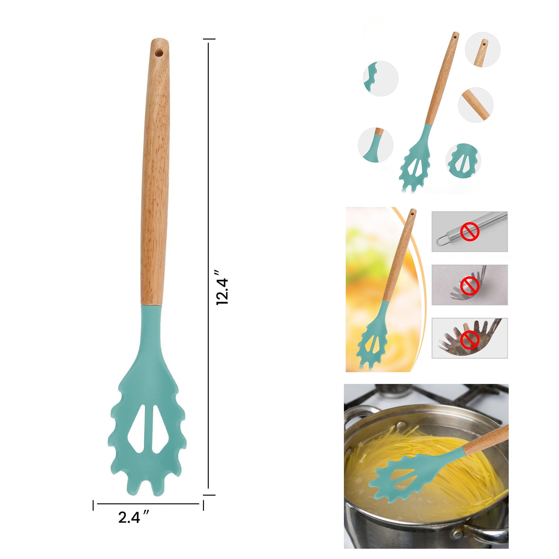 Silicone Spaghetti Spoon 3