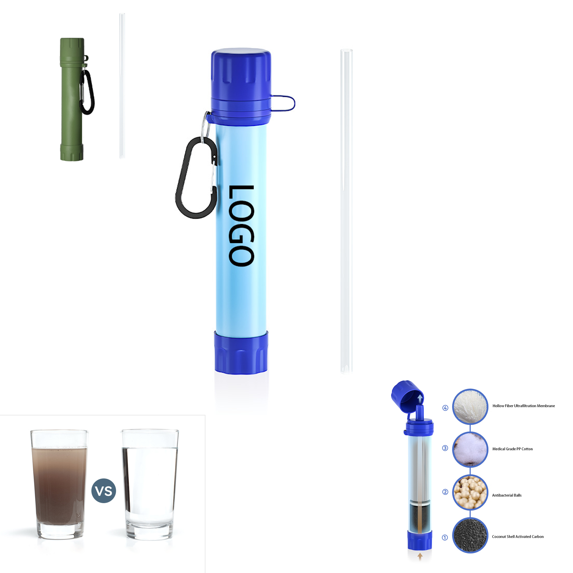 Outdoor Portable Drinking Water Straw 1