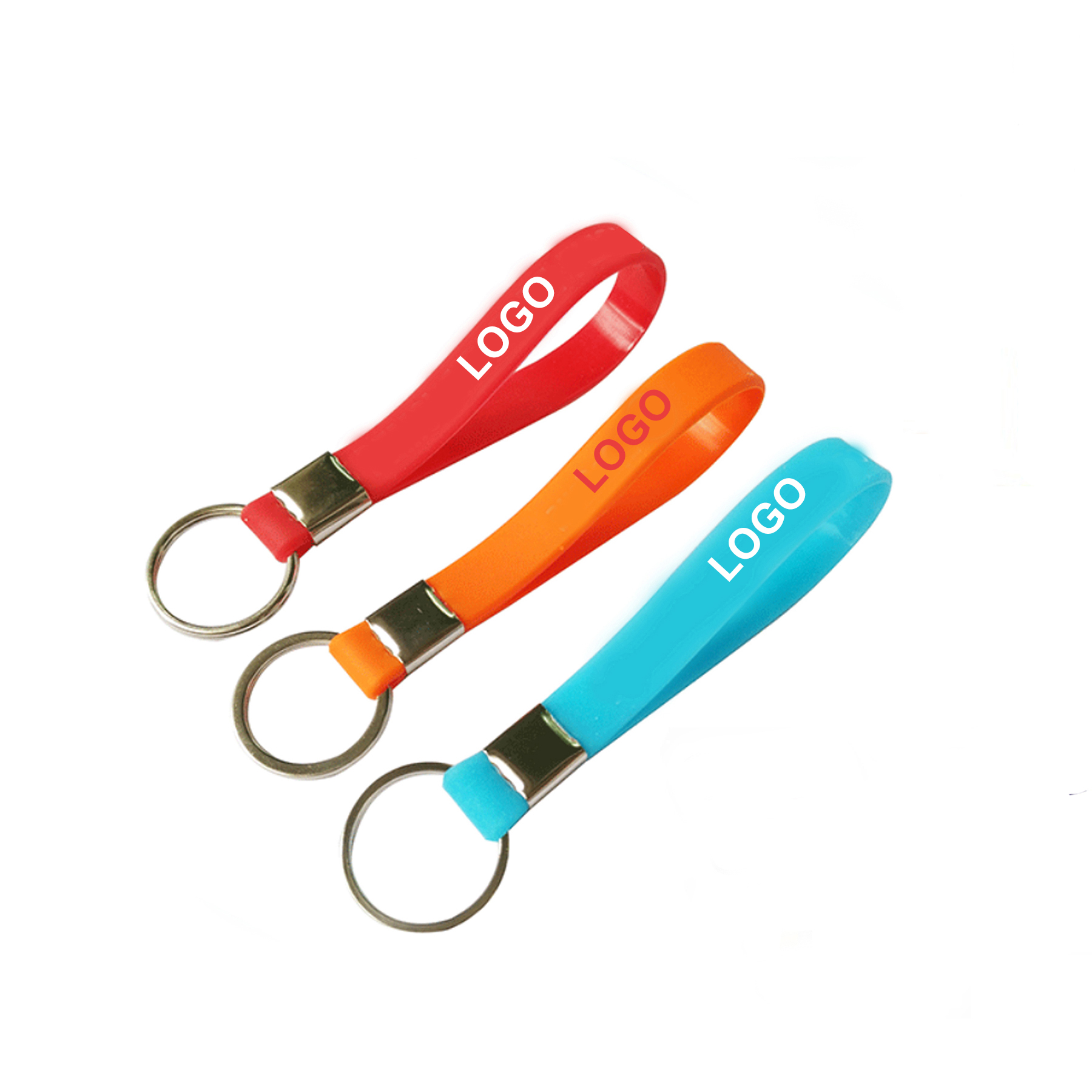 Silkscreen Silicone Keychain 1