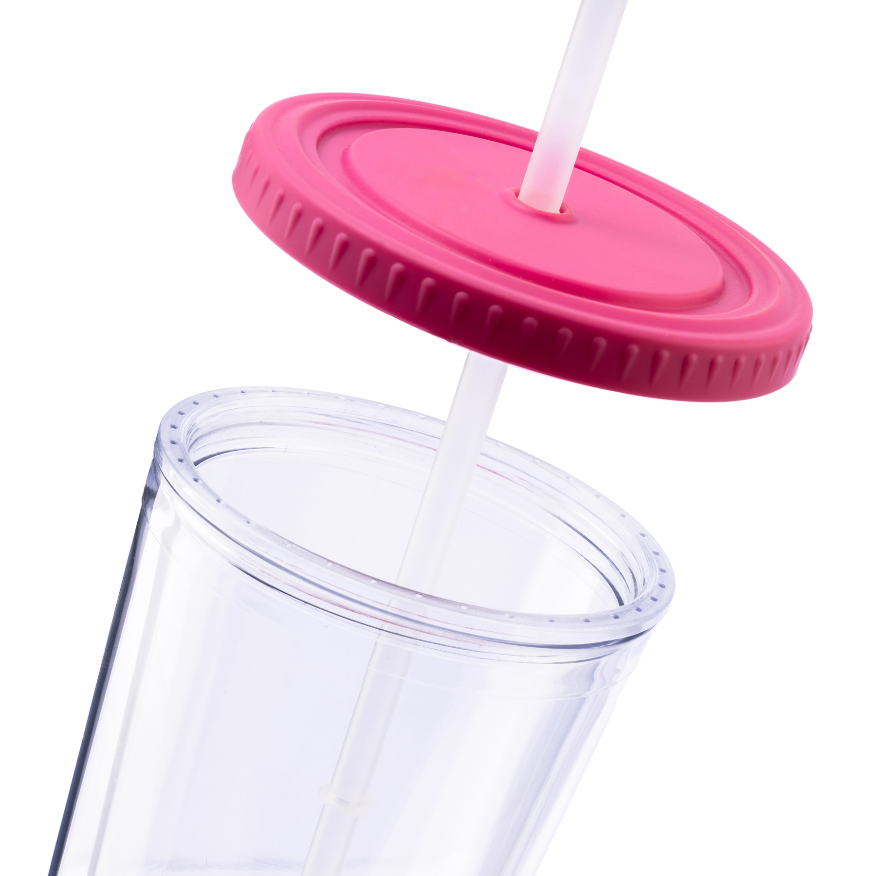 20 oz Venti Slurpy Clear with Solid Lid Tumbler 19
