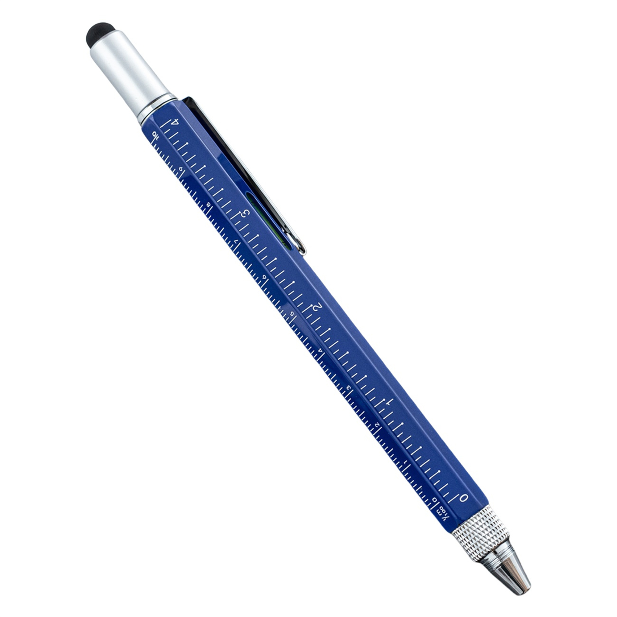 Metal 6 in 1 Multitool Stylus Ruler Ballpoint Pen 17