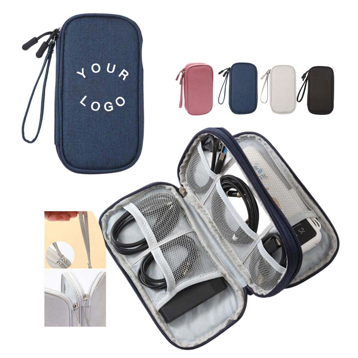 Travel Electronics Organizer with Waterproof Fabric 2