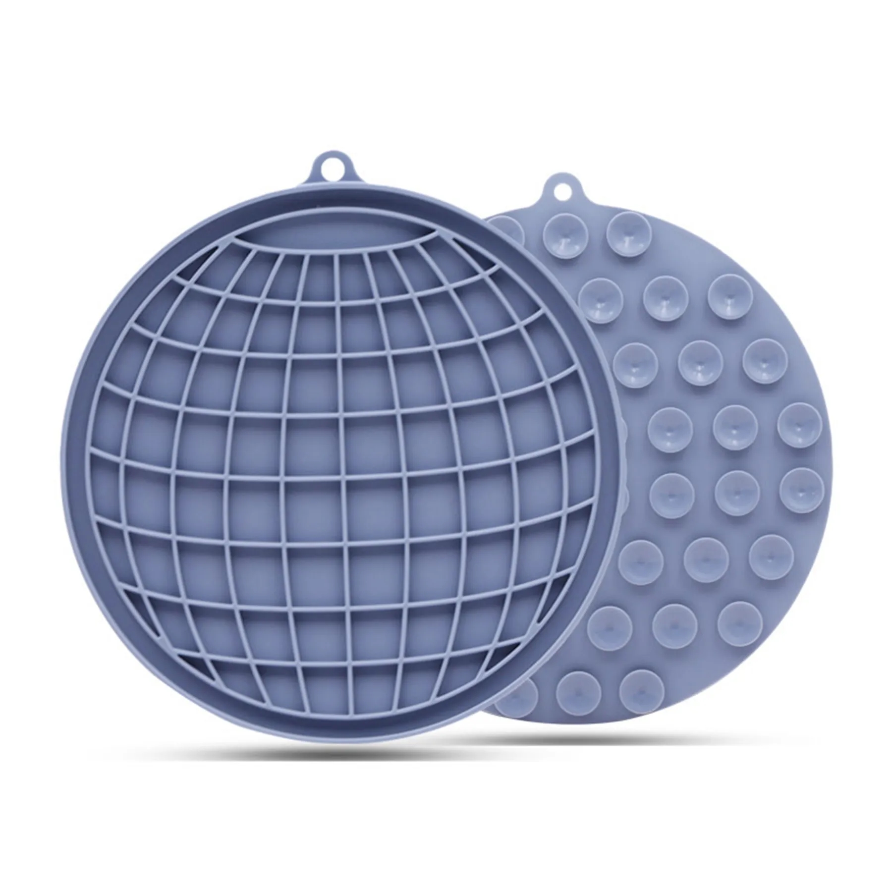 Earth Shaped Silicone Pet Slow Feeder Plate 9