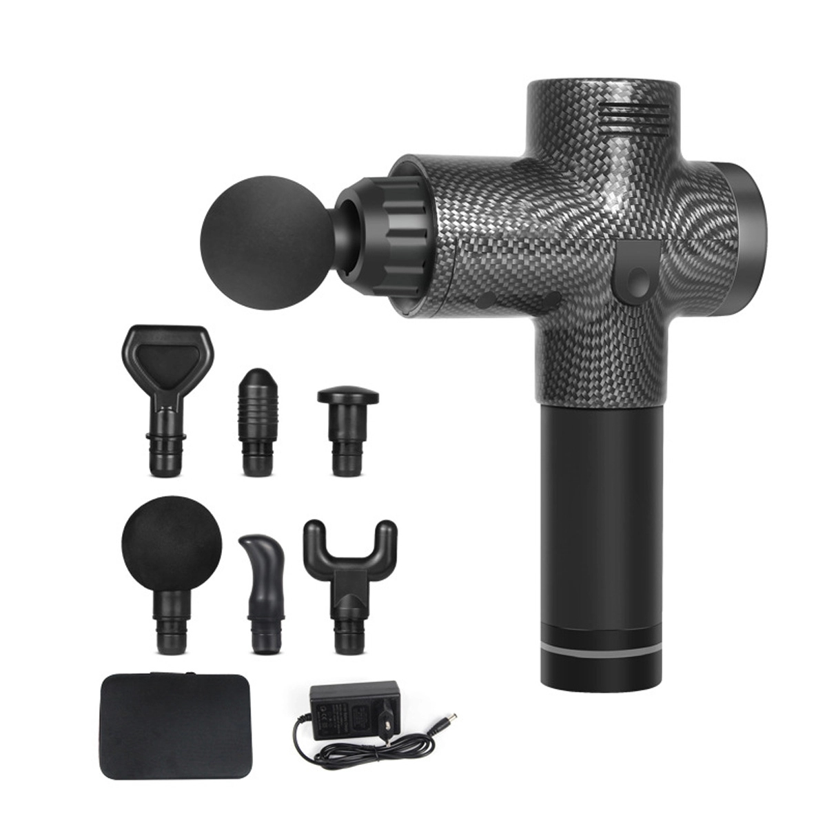 Massage Gun 30 Speeds 6 Heads 3