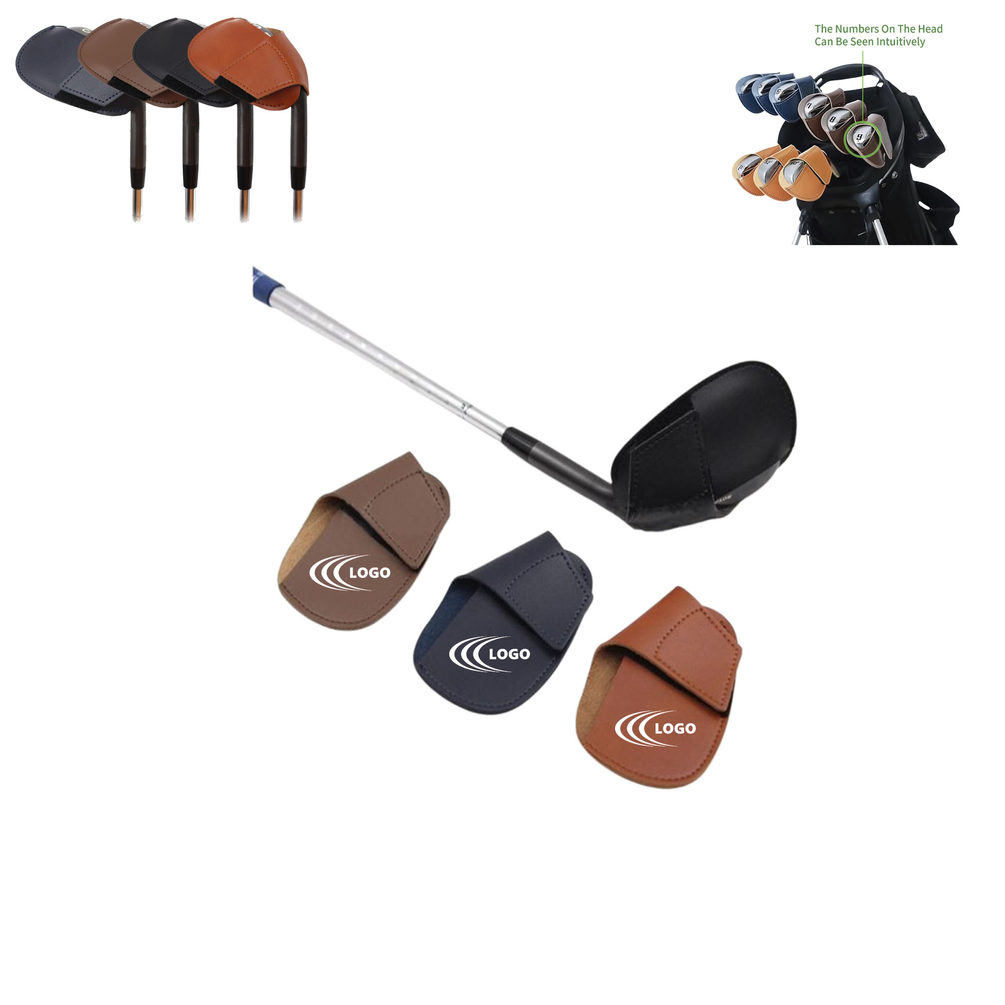 Customizable Golf Club Protective Cover 5