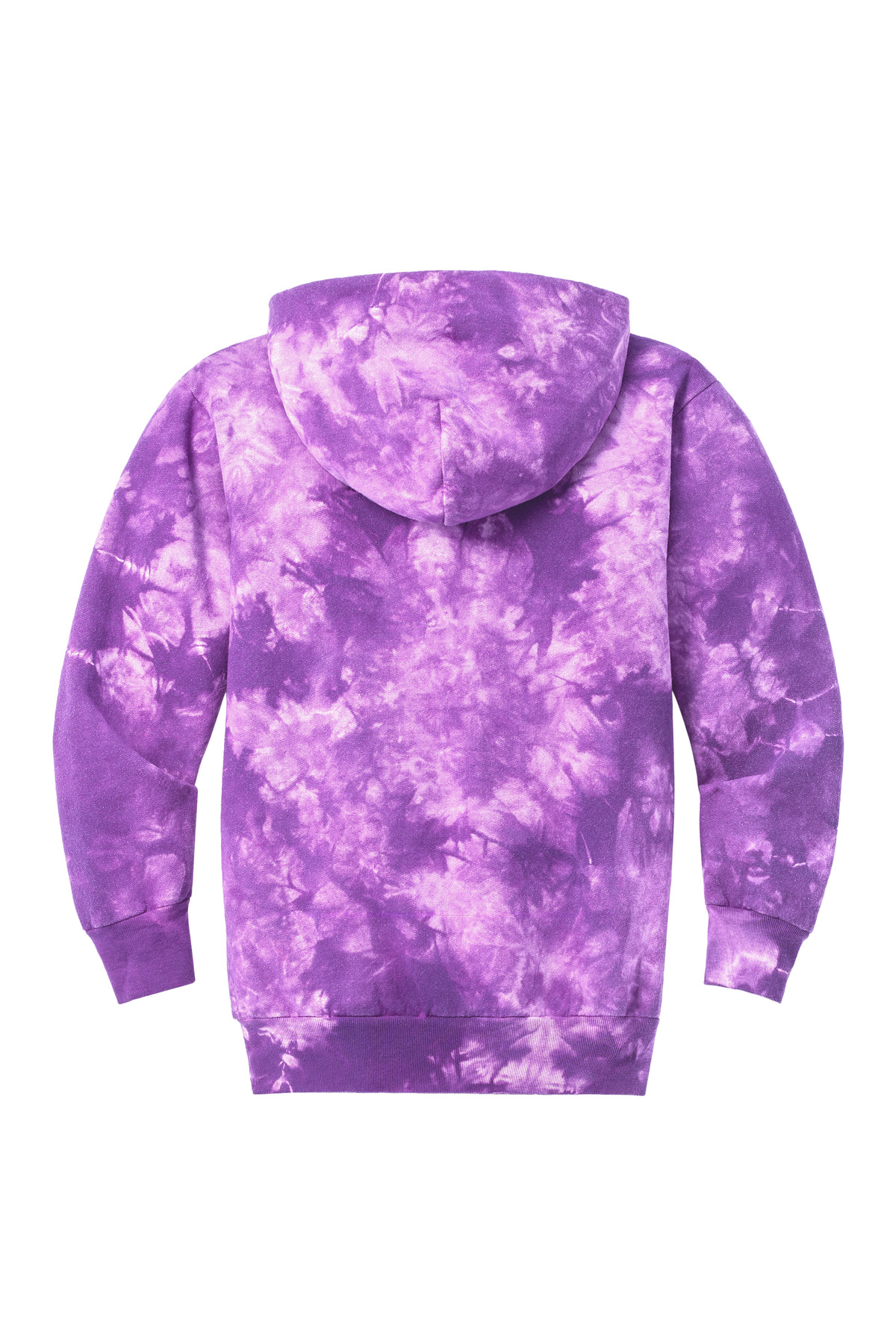 Port & Co Youth Crystal Tie-Dye Pullover Hoodie PC144Y 39