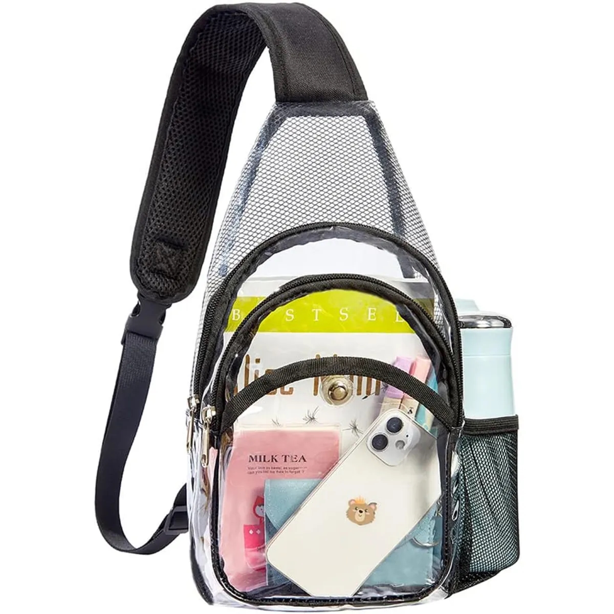 Stadium Approved Clear Sling Bag 4