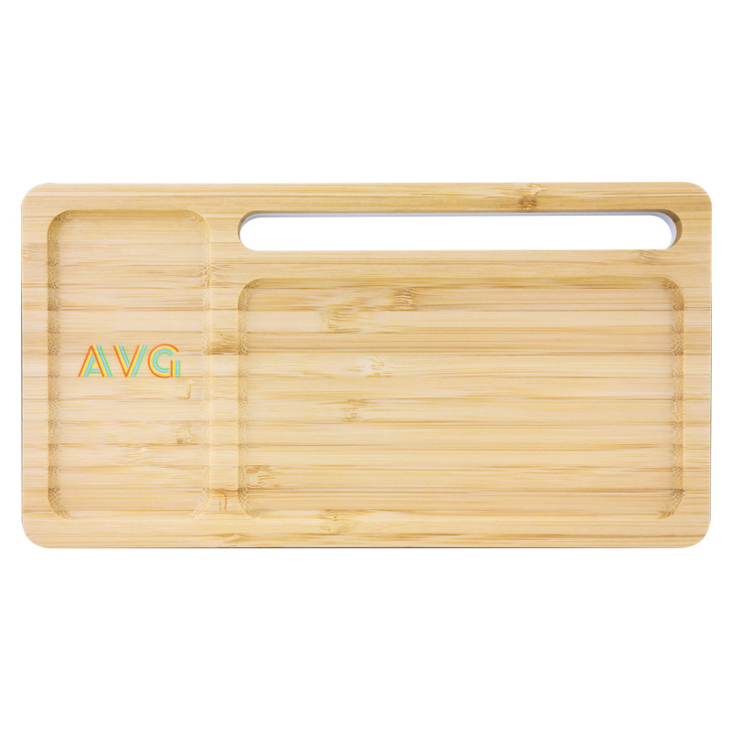 Bamboo Wireless Charging Pad and Desktop Organizer 8