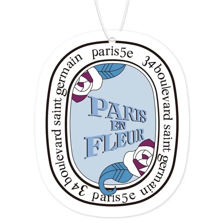 Custom Shape Full Color Air Freshener 3" 5