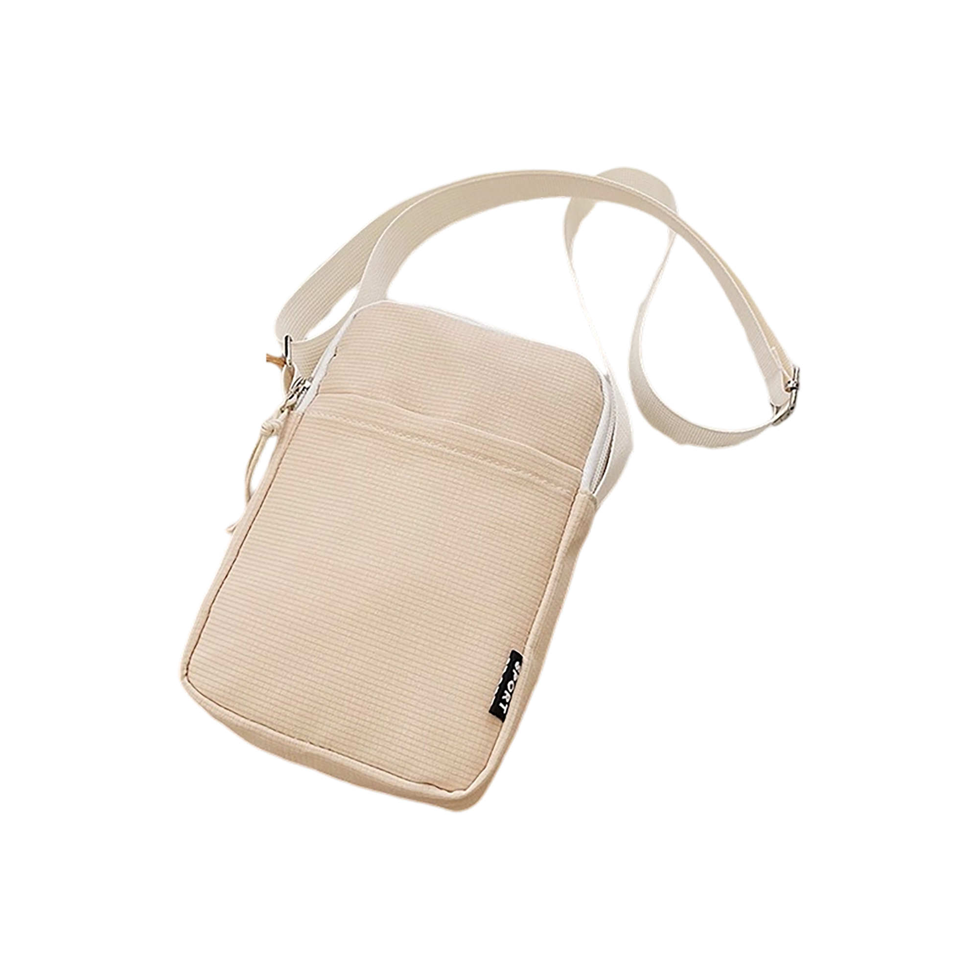 Nylon Crossbody Cell Phone Bag 5.2" By 1.6" By 7.9" 8