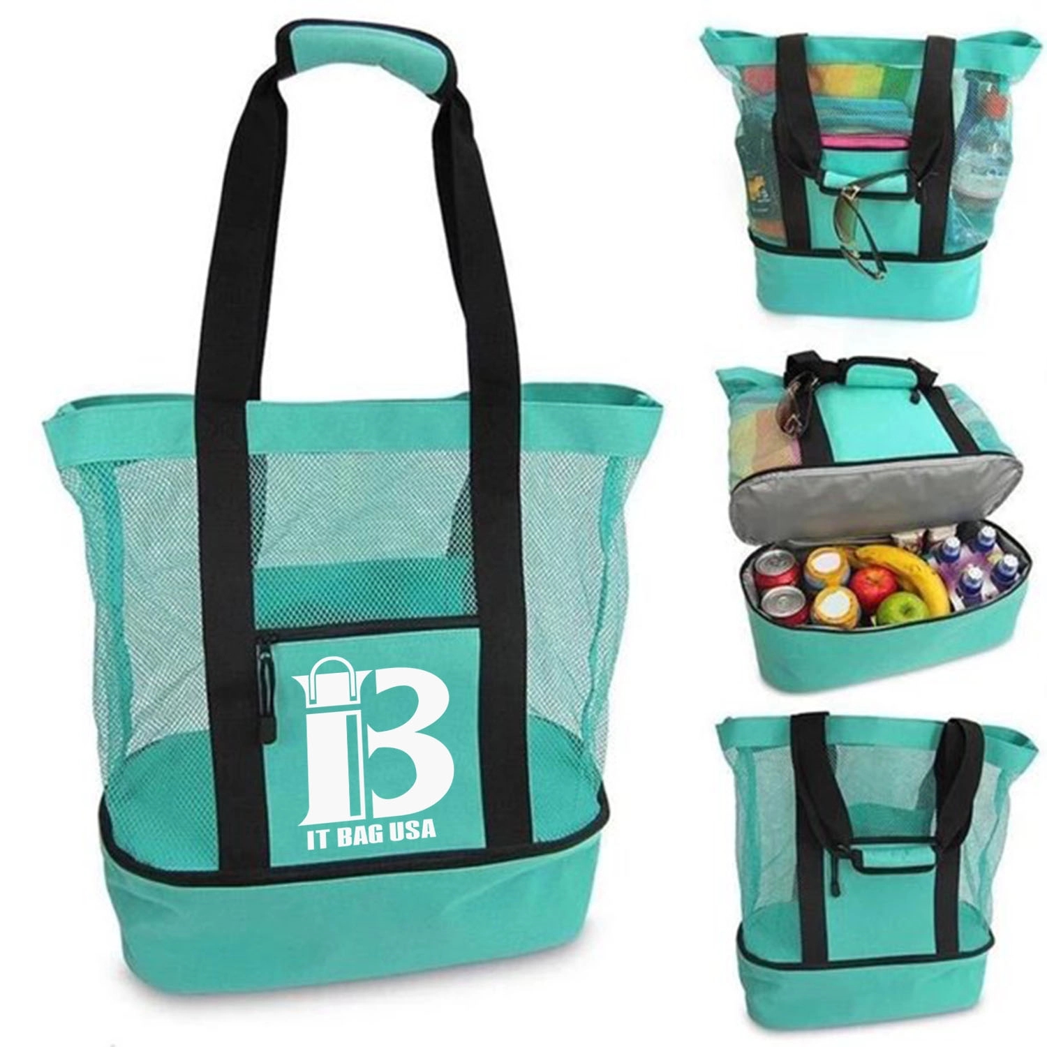 Mesh Beach Tote Bag 2