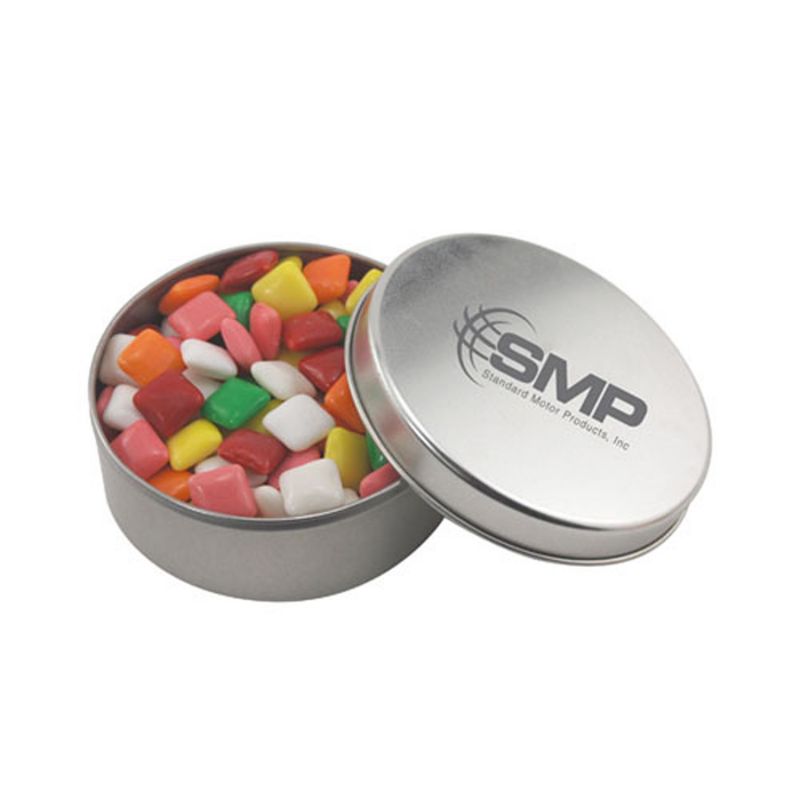 Round Tin with Mini Chicklets 1