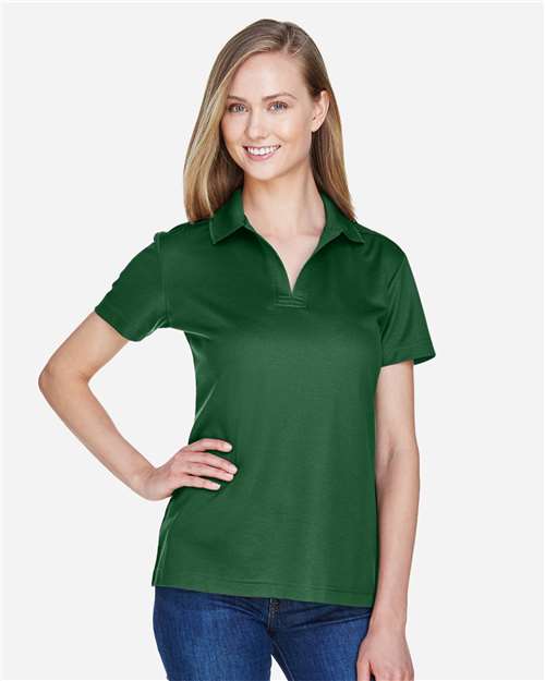 Women's CrownLux Performance® Plaited Polo - DG20W 104