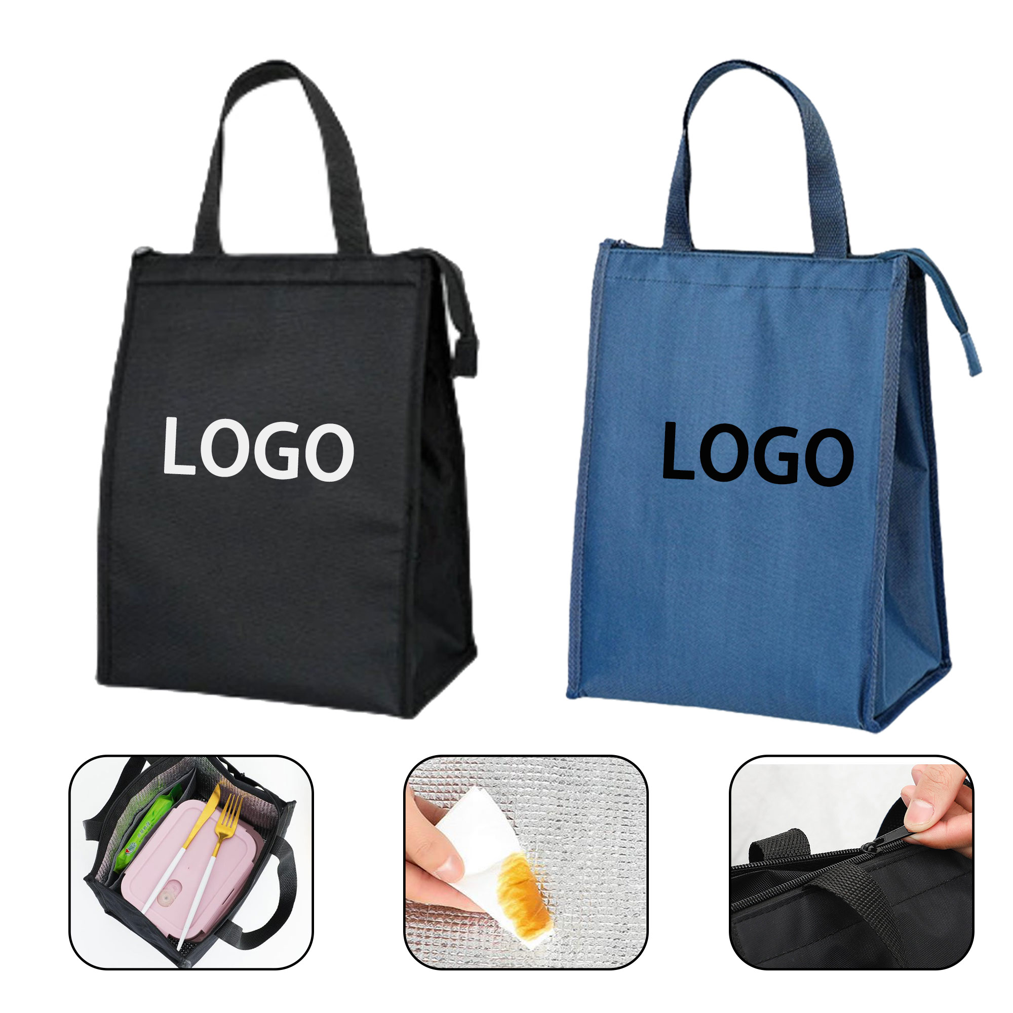 Insulated Aluminum Foil Refrigerated Lunch Bag 2