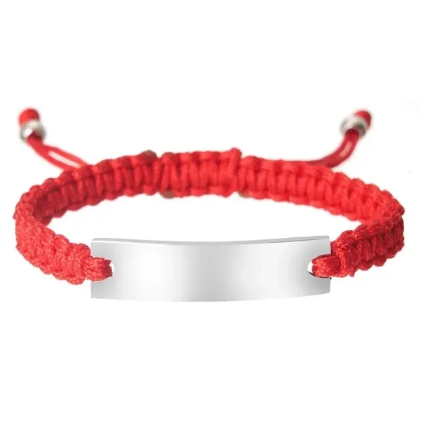 Stainless Steel Milanese Rope Black Braided Bracelet 7