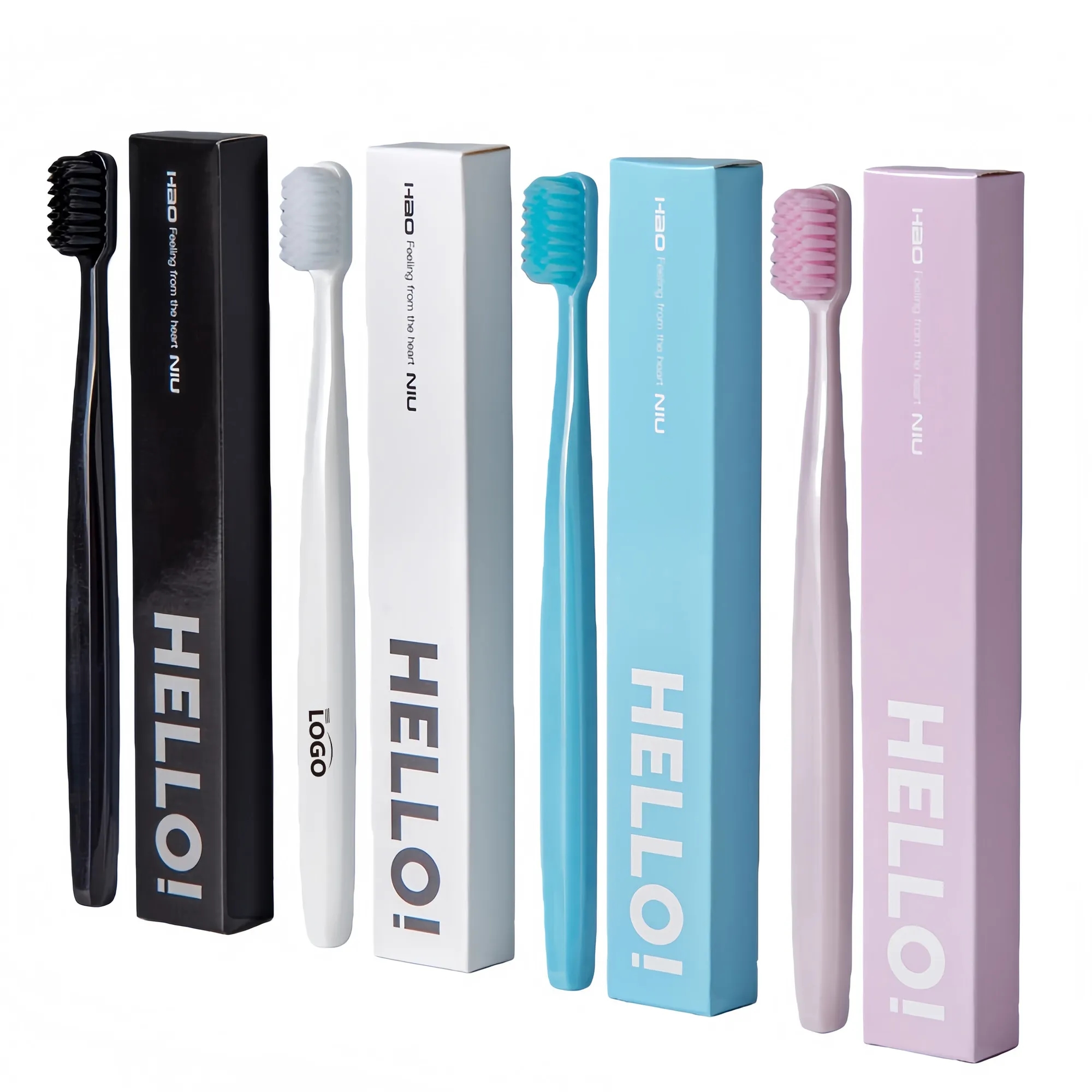 Premium Soft Bristle Toothbrush With Ergonomic Handle