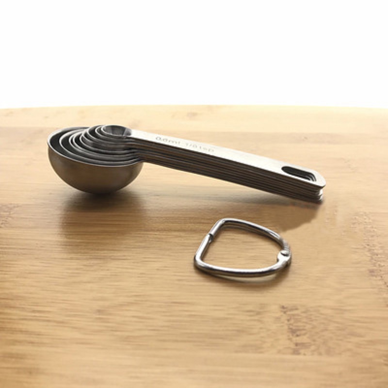 9pcs Round-head Measuring Spoons Set 4