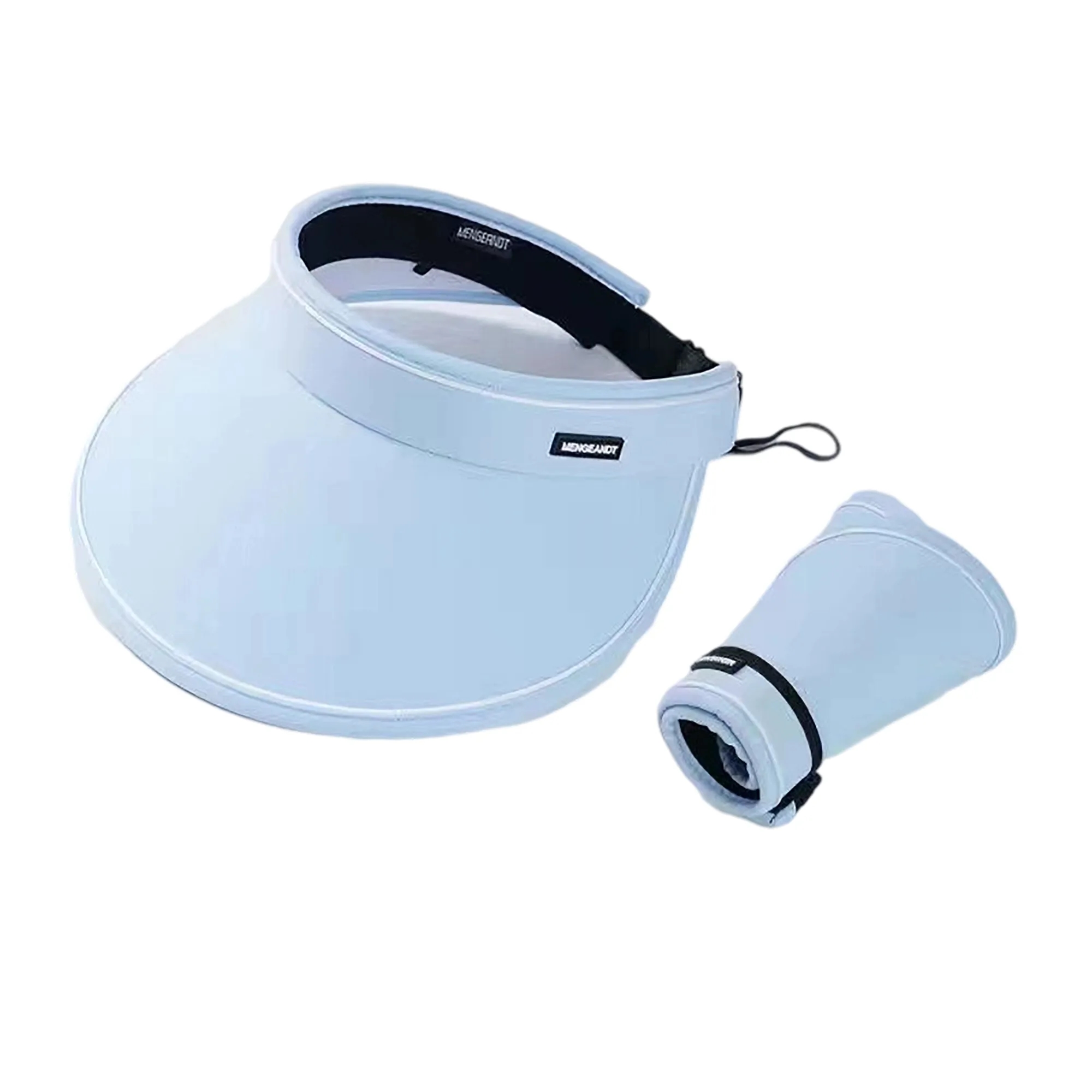 Wide-Brim Ponytail Sun Visor 3