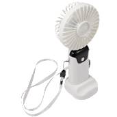 Rechargeable 100% RABS Personal LED Fan 24