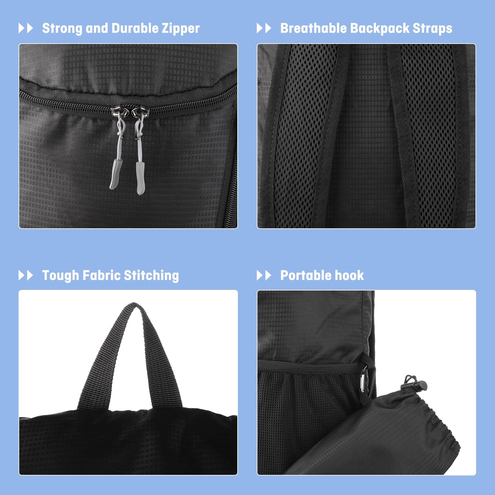 Foldable Waterproof Hiking Backpack 3