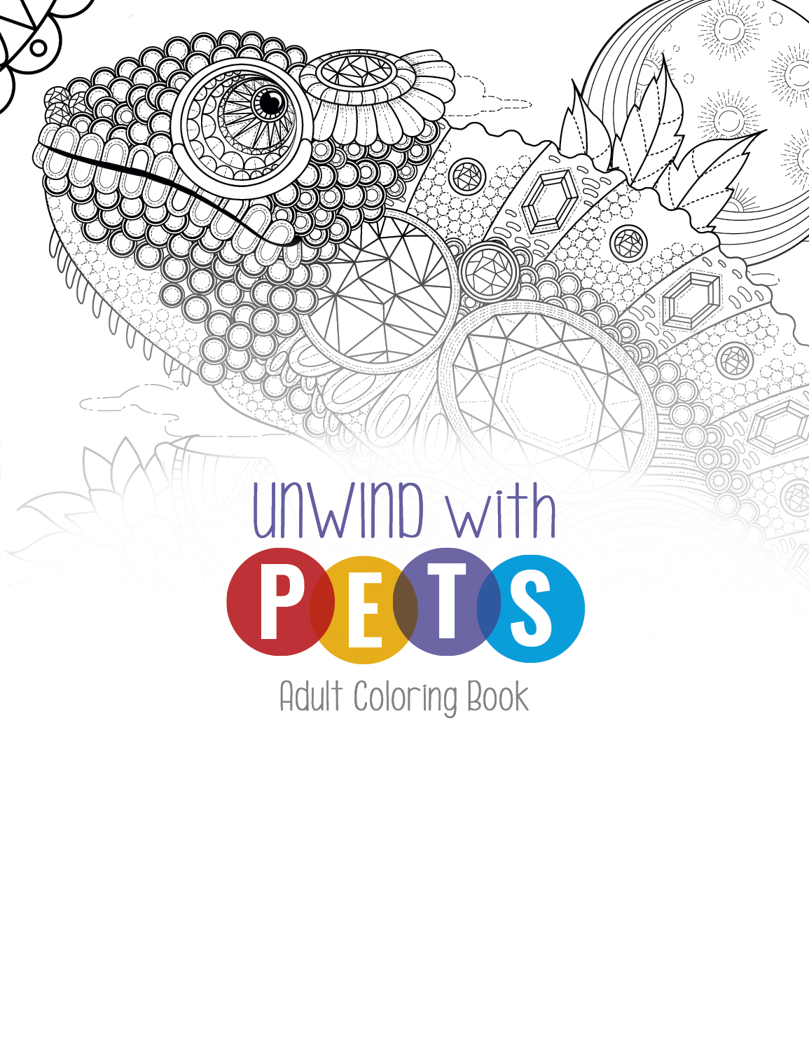 Good Value™ Unwind with Pets Adult Coloring Book 11