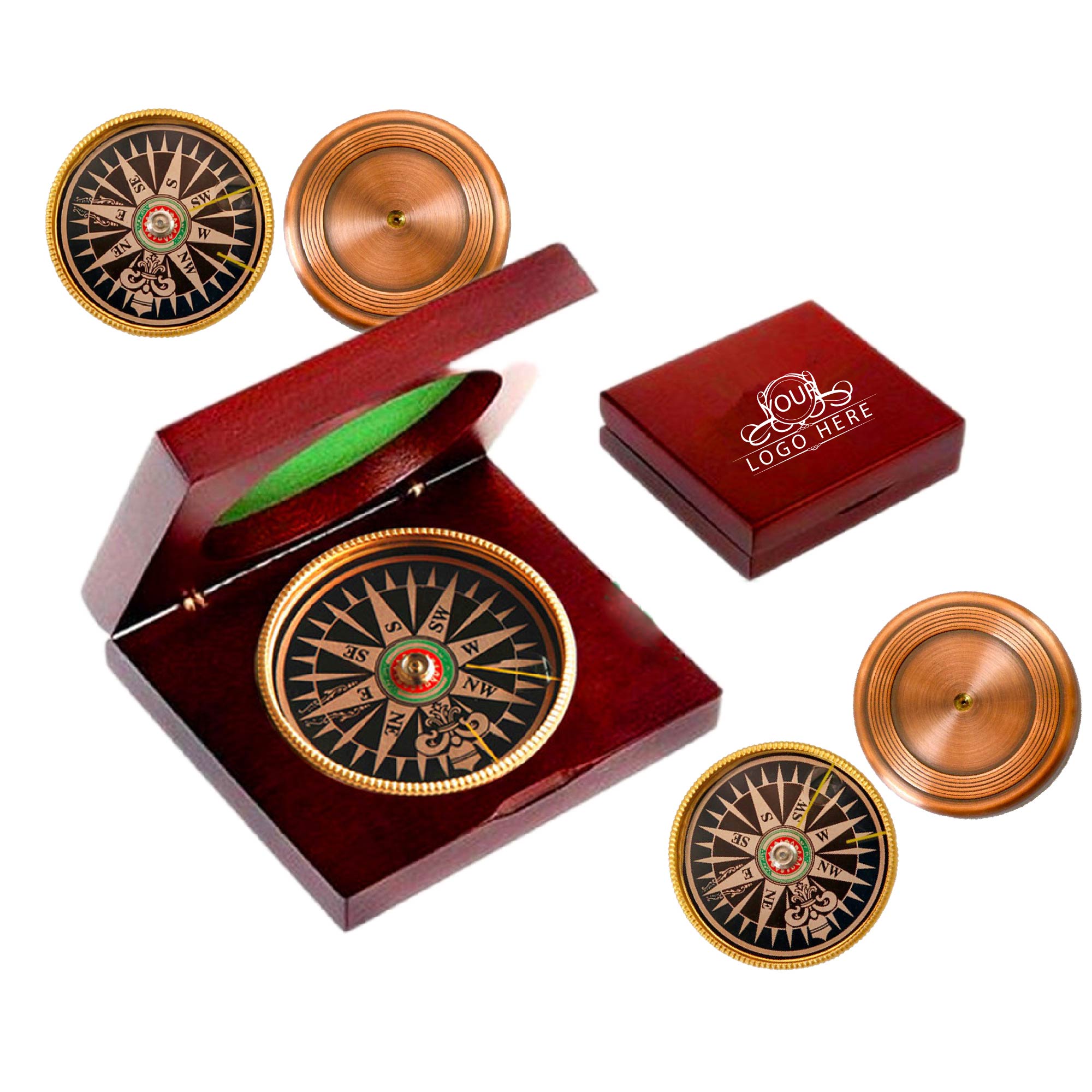 Large Resin Compass Box 2