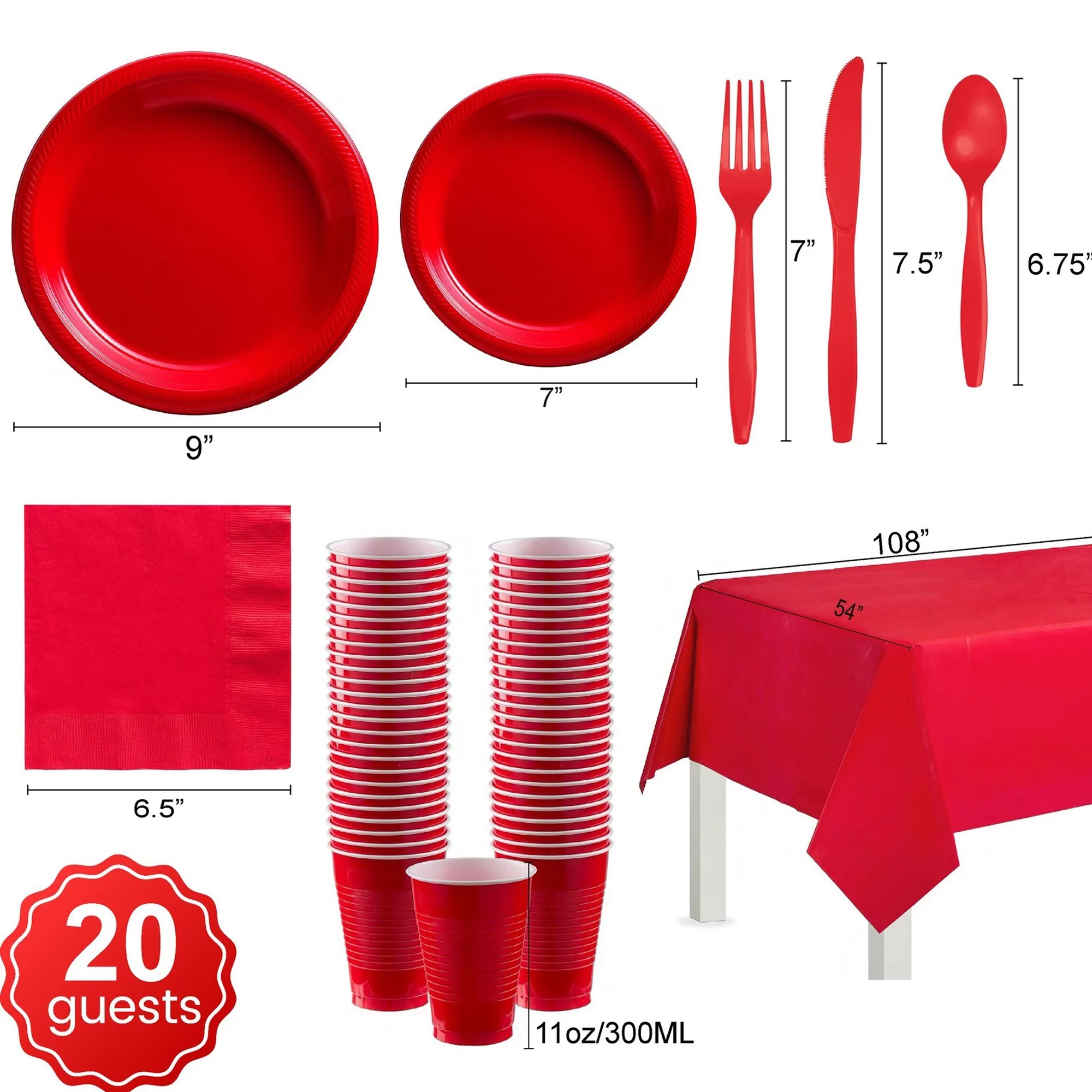 Party Kits for 20 People 18