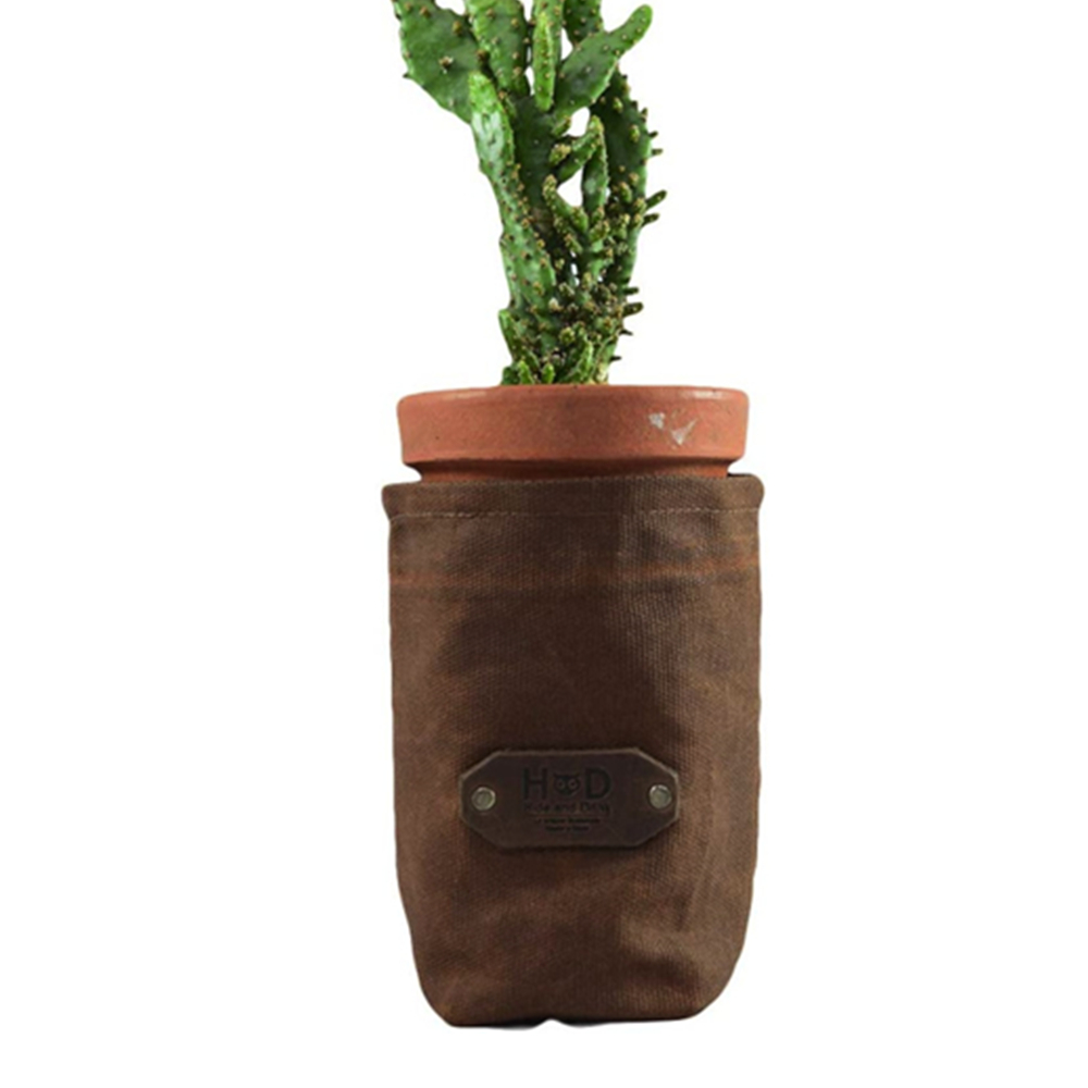 Extra Thick Waterproof Leather Flower Pot 4