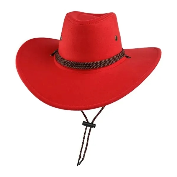Suede Cowboy Hat - Premium Quality Western Headwear 1